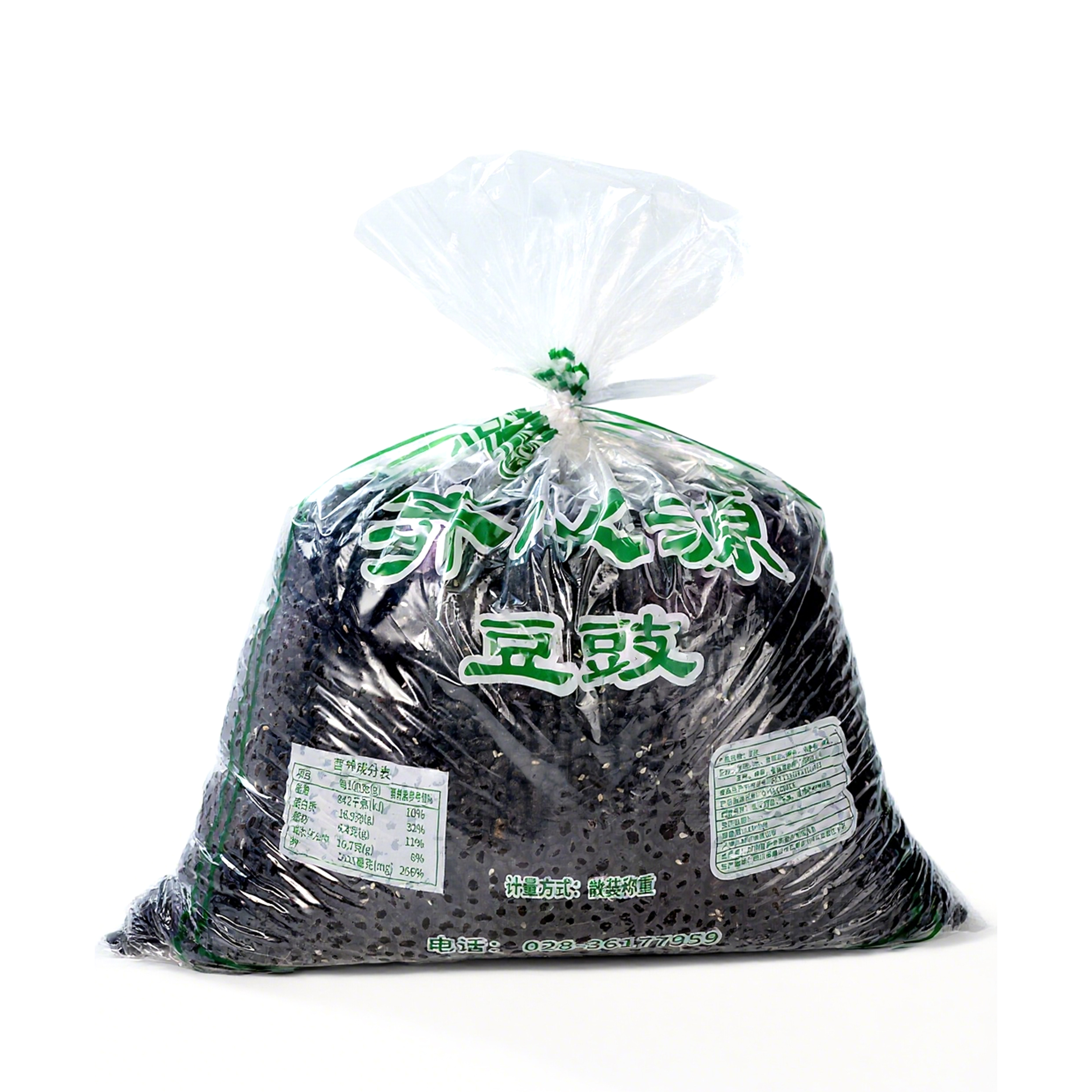 袋装 齐心源 芝麻豆豉