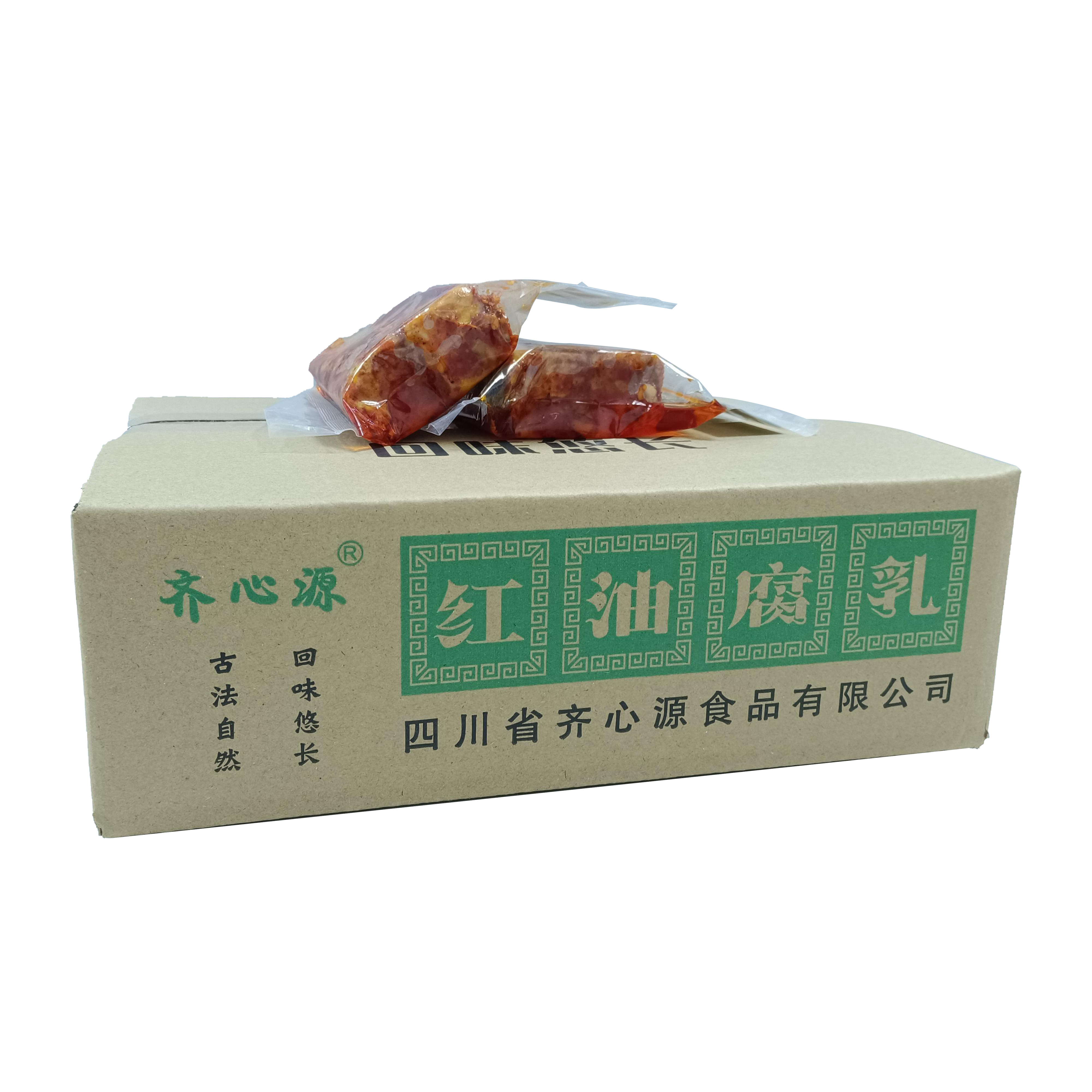 袋装 齐心源170g红油腐乳 外箱